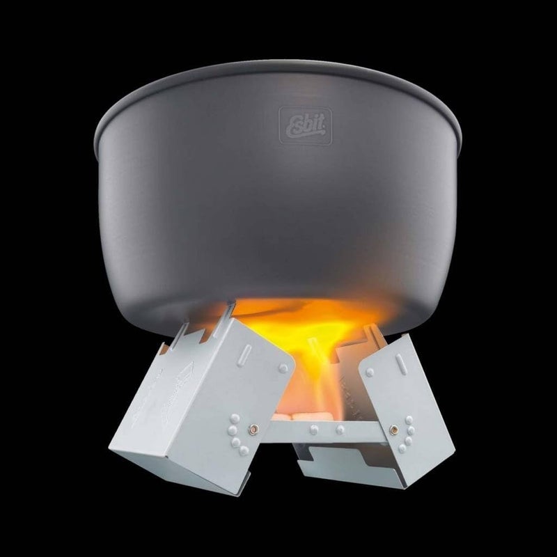Esbit Large Ultralight Folding Pocket Stove with 12/14gm Solid Fuel Tablets - Image 4