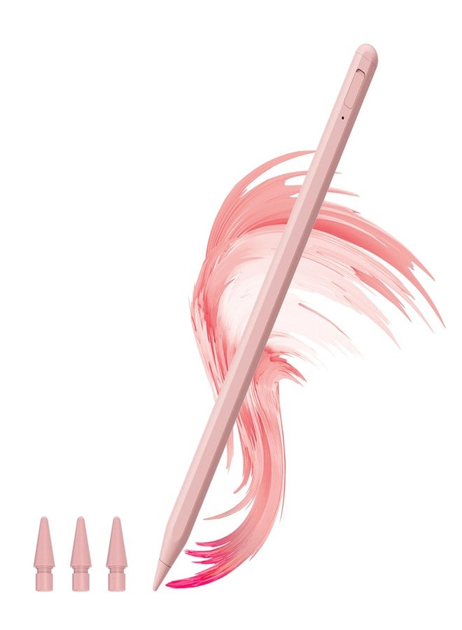 Uogic Stylus Pen for iPad with Palm Rejection, Rechargeable, Active Pen for iPad 6/7/8/9/10, Pro 11"/12.9"/M4, Air M2/3rd/4th/5th, mini 5th/6th - Image 1