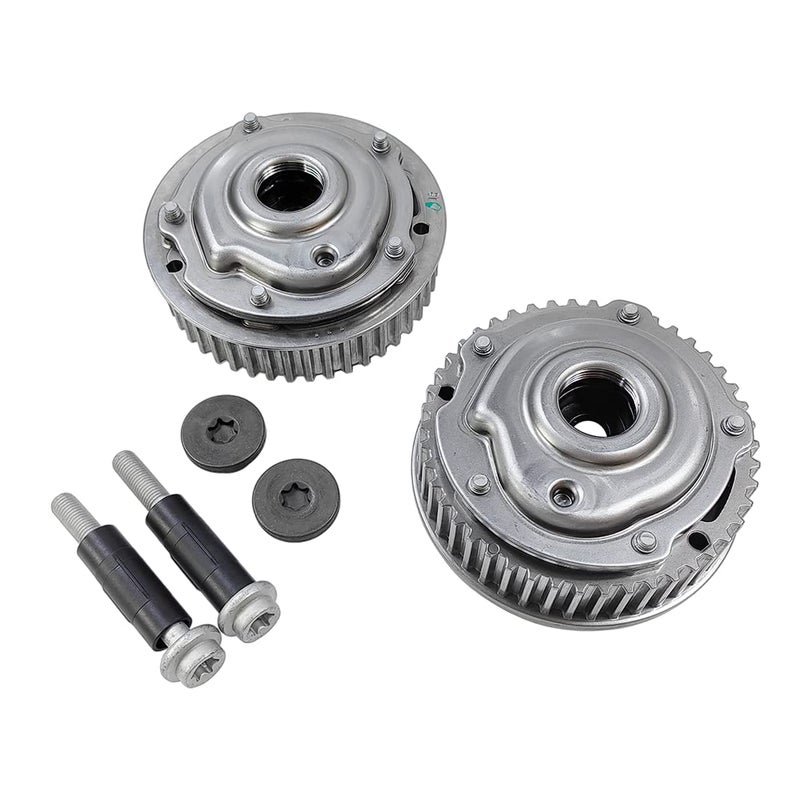 Cam Phaser Sprockets Gears Variable Camshaft Timing Intake Exhaust Fit for Chevrolet Aveo5 Cruze Limited Sonic Pontiac G3 16L 18L L4 OE 55567048 12992410 25194445 55568386 25194444