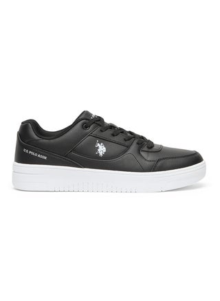 Men's Black Low-Top Sneakers - Sleek Style with Lace-Up Design and Comfort Cushioned Sole for Everyday Wear - pzsku/ZA45F5EE097E9FC4A3542Z/45/_/1730830747/01526a2c-ac70-4a70-843d-b09d67fe875f
