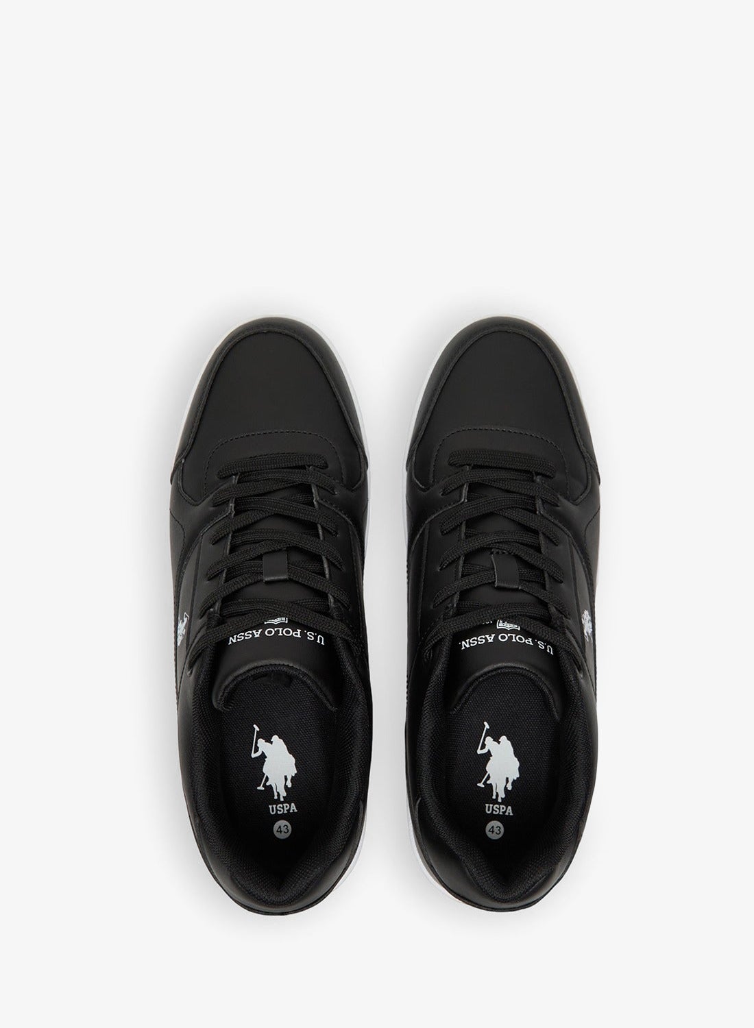 Men's Black Low-Top Sneakers - Sleek Style with Lace-Up Design Shoes and Comfort Cushioned Sole for Everyday Wear image 6