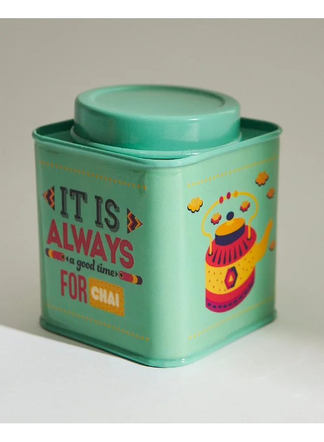Chumbak Chai Time Storage Tin