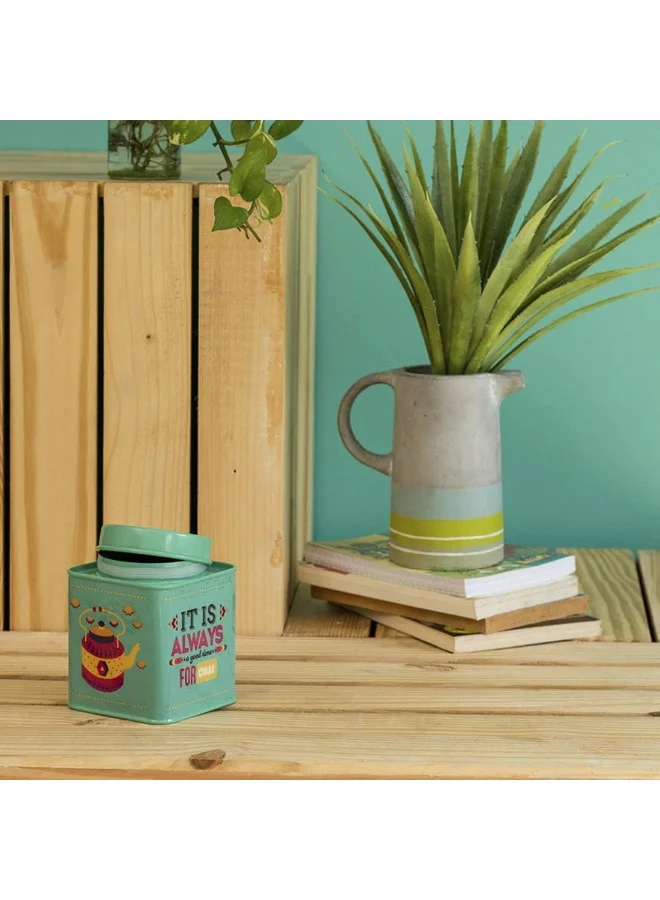 Chumbak Chai Time Storage Tin