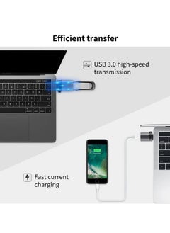 Generic USB 3.0 Type C OTG Adapter for Macbook Pro Xiaomi Huawei Samsung Mini USB Adapter Type-C OTG Cable Converter（Sliver）  - Image 5