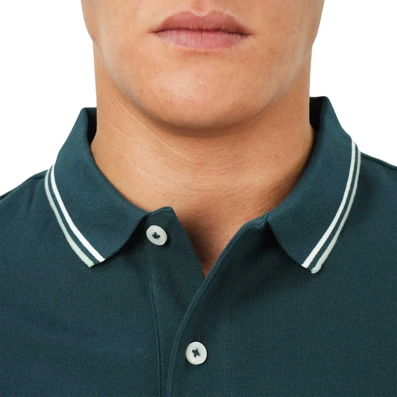 GIORDANO Men's Slim Fit Pique Polo: Elevated Comfort, Modern Style