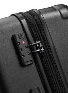Jeep The Jeep Hardcase Expandable 4-Double wheel luggage trolley check-in suitcase 68cm Black, Medium  - Image 5