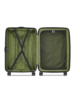 Jeep The Jeep Hardcase Expandable 4-Double wheel luggage trolley check-in suitcase 68cm Black, Medium  - Image 4
