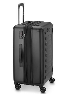 Jeep The Jeep Hardcase Expandable 4-Double wheel luggage trolley check-in suitcase 68cm Black, Medium  - Image 2