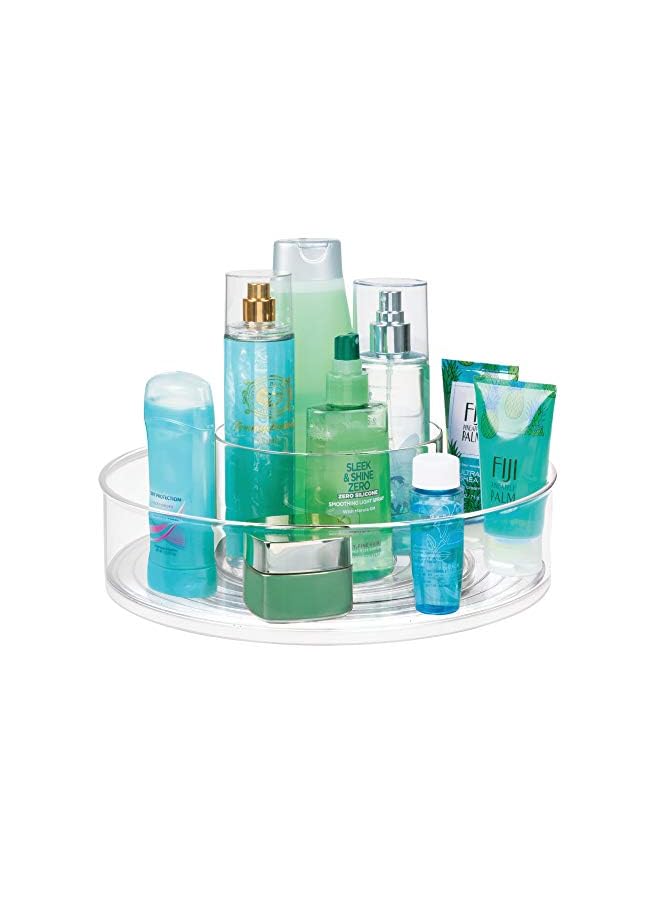Raxoom Linus Bpa-Free Plastic Turntable Organizer, 12" X 12" X 3", Spinner - Image 2