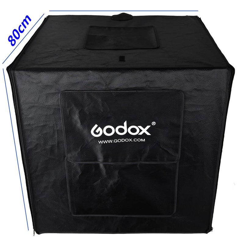 Godox LSD80 Mini Photography Studio Lighting Tent, 5800K Double LED Light Boards Studio Box for Photography Shooting (32 x 32 x32 inch) - Image 2
