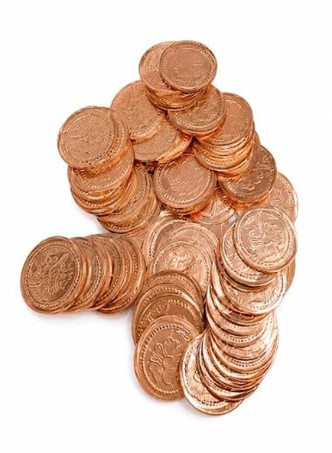 Pooja Copper Coin- Pack of 6 for Drinking Water and Vaasthu - Pure 20 mm x 0.2 mm Size - Image 2