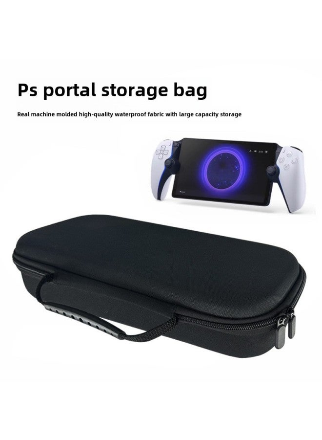 PS5 Portal Handheld Storage Bag EVA Handbag Drop-resistant Waterproof Portable Storage Simple Bag-Product Color:Handheld Storage Bag Gray - Image 3
