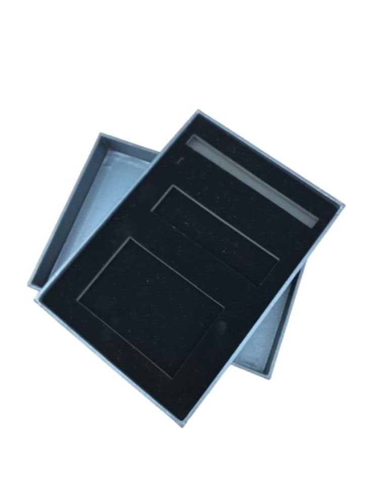 Vitacelli Premium Luxury Gift Box, Black Large Gift Box Folding Gift Boxes for Presents With Lid,Very Suitable for Festival, Birthday, Anniversary, etc (17cm x 23cm x 3.5cm) - Image 2