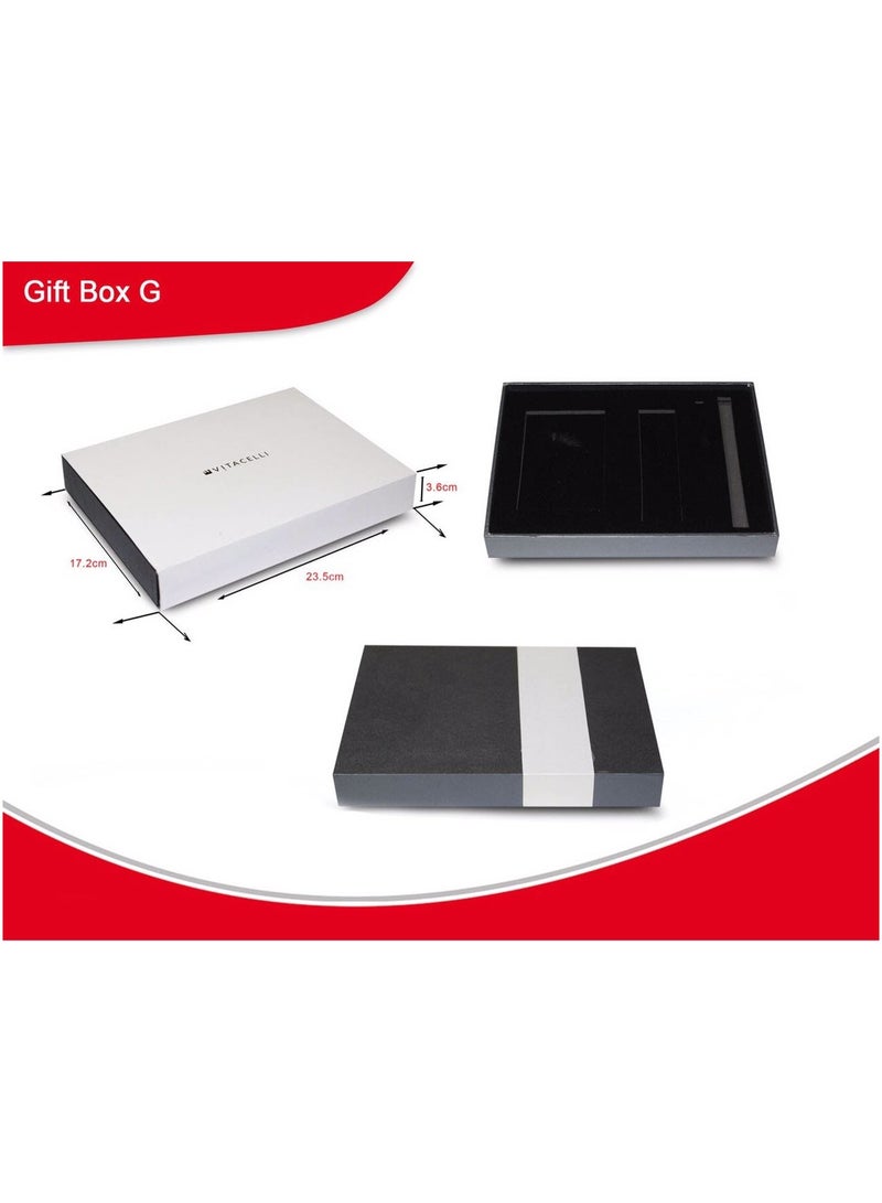 Vitacelli Premium Luxury Gift Box, Black Large Gift Box Folding Gift Boxes for Presents With Lid,Very Suitable for Festival, Birthday, Anniversary, etc (17cm x 23cm x 3.5cm) - Image 4