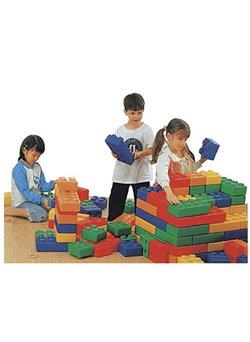 RBWTOYS RBW Toys 42PCS Octagonal Landscaping Building Blocks Bricks For Children | Kids Extra Large Plastic Building Puzzle Blocks Castle Naughty Paradise Toy Kart Track Fence, UMR1RW16642 - Image 1