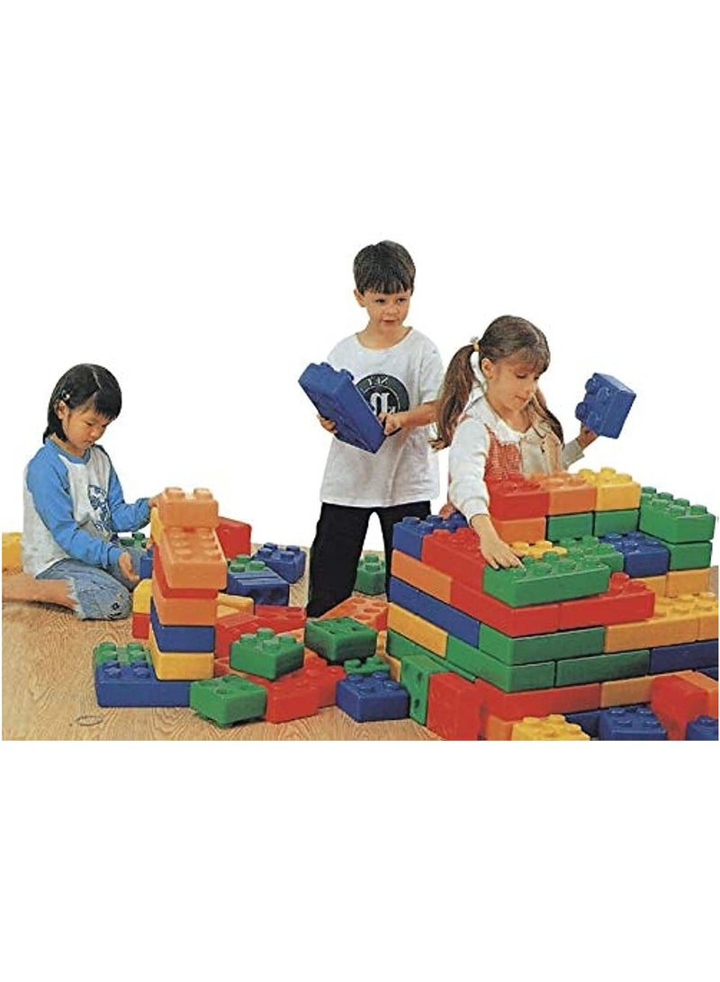 RBWTOYS RBW Toys 42PCS Octagonal Landscaping Building Blocks Bricks For Children | Kids Extra Large Plastic Building Puzzle Blocks Castle Naughty Paradise Toy Kart Track Fence, UMR1RW16642 - Image 3