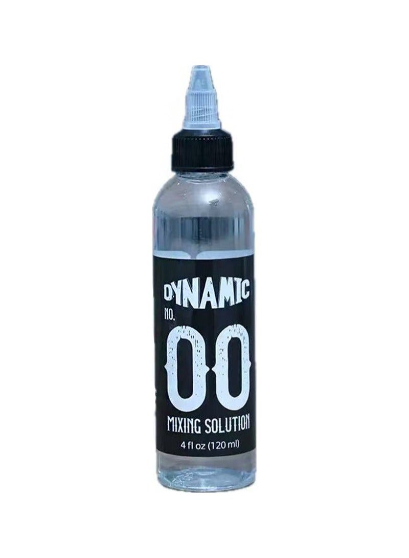 Dynamic No. 00 Tattoo Ink Mixing Solution, Premium Shading Solution Tattoo for Artists, Purest Hospital-Grade Water Mixed with Witch Hazel for Soothing Quality and Visible Smoothness（120ml）  - Image 1