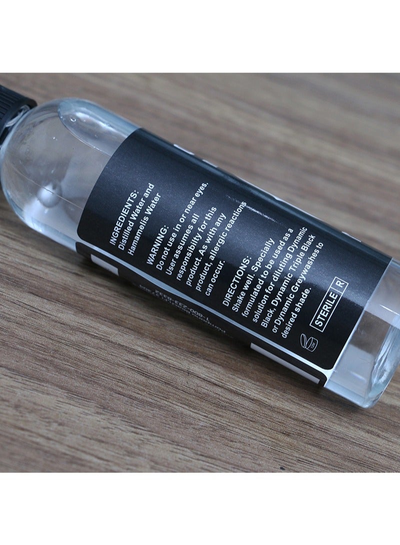 Dynamic No. 00 Tattoo Ink Mixing Solution, Premium Shading Solution Tattoo for Artists, Purest Hospital-Grade Water Mixed with Witch Hazel for Soothing Quality and Visible Smoothness（120ml）  - Image 4