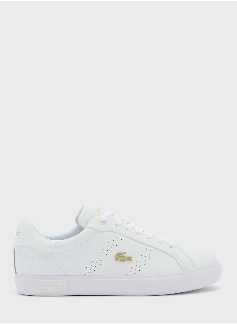 LACOSTE - Powercourt Low Top Sneakers - Image 1