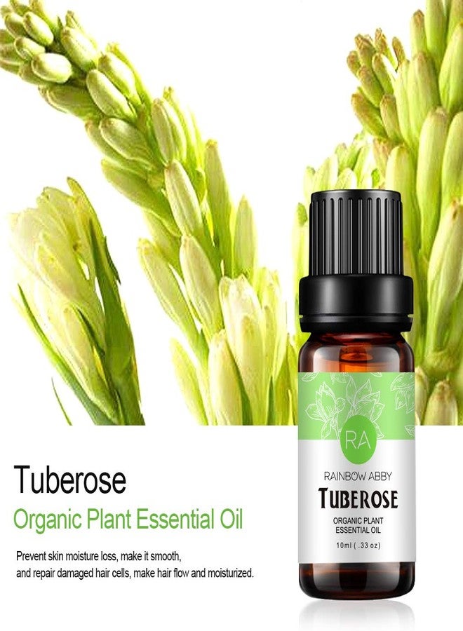 Rainbow Abby 2 Pack Tuberose Essential Oil 100% Pure Oganic Plant Natrual Flower Essential Oil for Diffuser Message Skin Care 2X10ML - Image 4