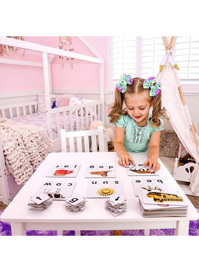 The Learning Journey: Match It! - Letters - 20 Piece Self-Correcting Spelling Puzzles for Three Letter Words with Matching Images - Learning to Read Games for Ages 4 and Up - Award Winning Toys - Image 4