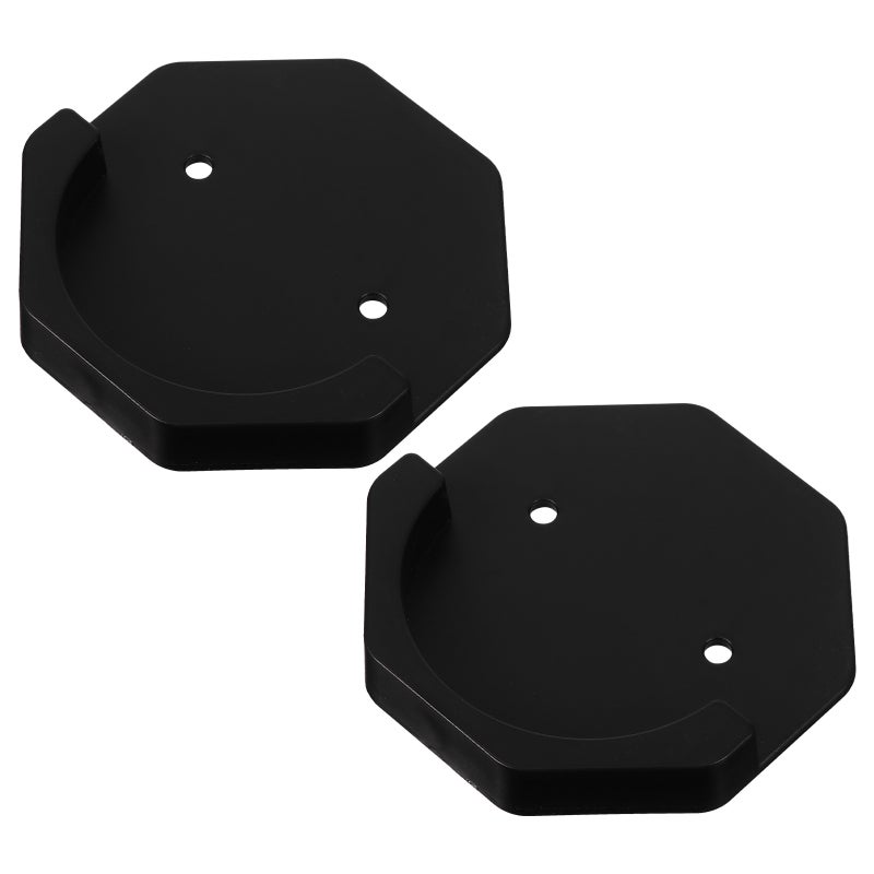 2pcs Adhesive Bathroom Rod Holder Mount Rod Socket for Shower Curtain Rod - Image 1