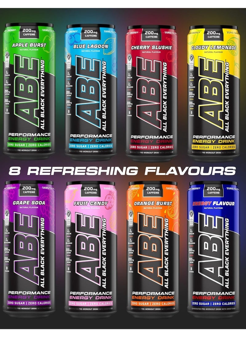 Applied Nutrition - ABE Energy Pre Workout with Apple and Elderflower Drink 330ml - Image 1