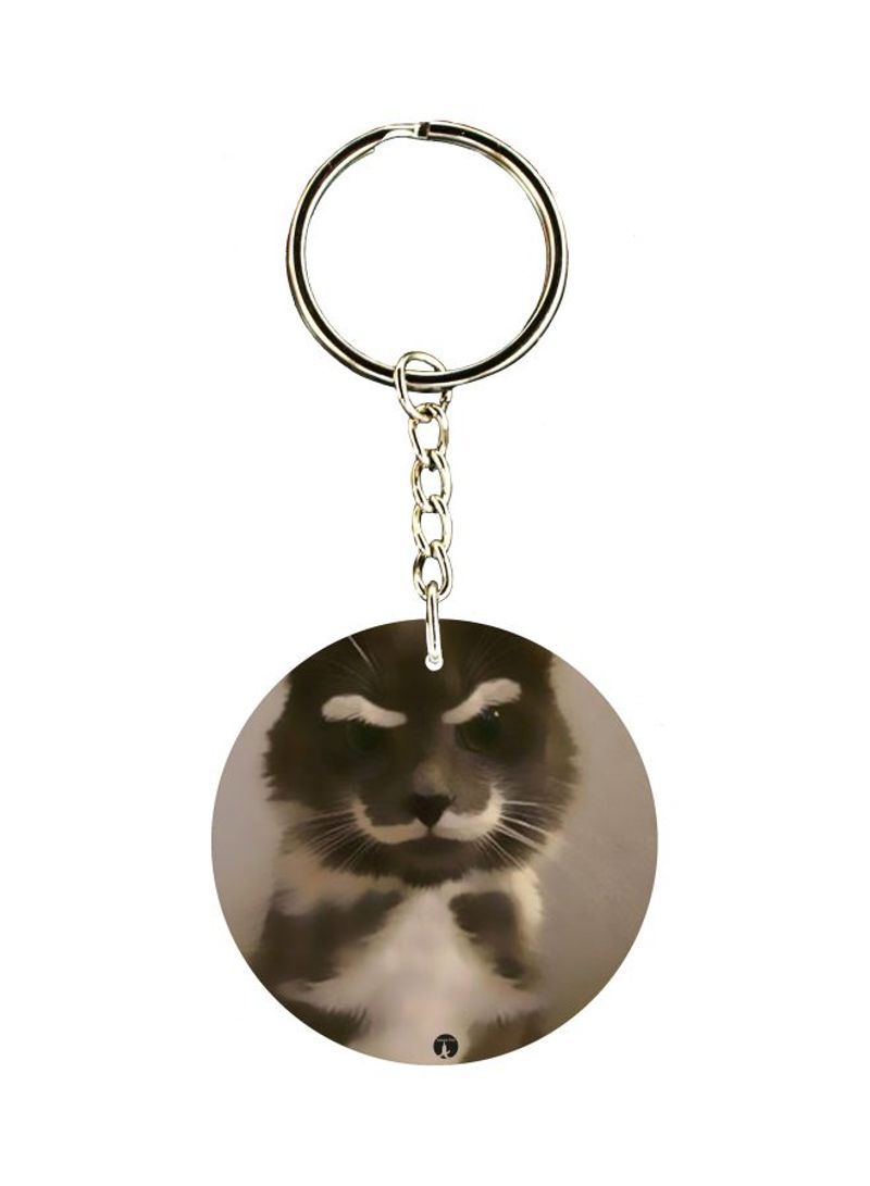 Cate Printed Keychain
