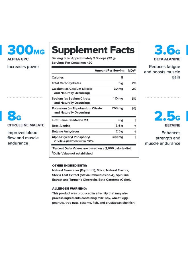 ليجيون مكمل ليجون بالس قبل التمرين - مشروب أكسيد النيتريك الطبيعي بالكامل قبل التمرين لتعزيز الطاقة، خالٍ من الكرياتين، محلى طبيعيًا، يحتوي على بيتا ألانين، سيترولين، ألفا جي بي سي (تفاح أخضر خالٍ من الكافيين) - Image 2
