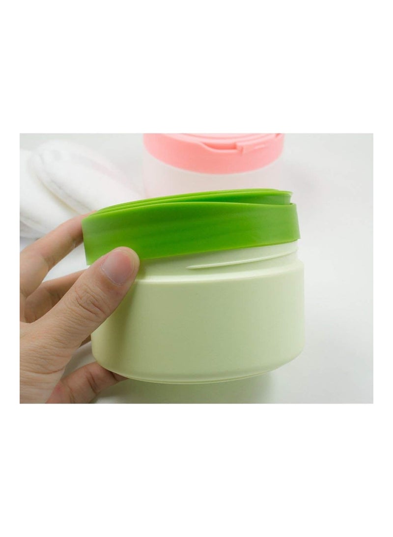SYBL 1Pcs Baby After-Bath Puff Box Body Talcum Powder Box Case Container Dispenser with Sifter and Powder Puff for Travel and Home Use(Green) - Image 5