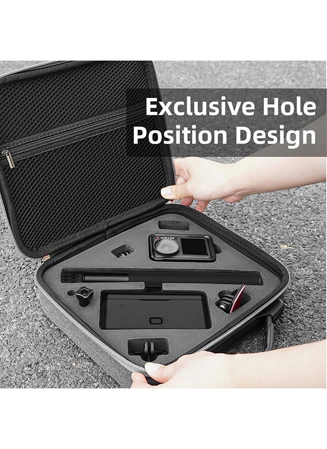 O Ozone Carrying Case Compatible with DJI Osmo Action 5 PRO/Action 4/Action 3 Camera Accessories, Surface-Waterproof Travel Portable Shockproof Storage Bag  - Image 4