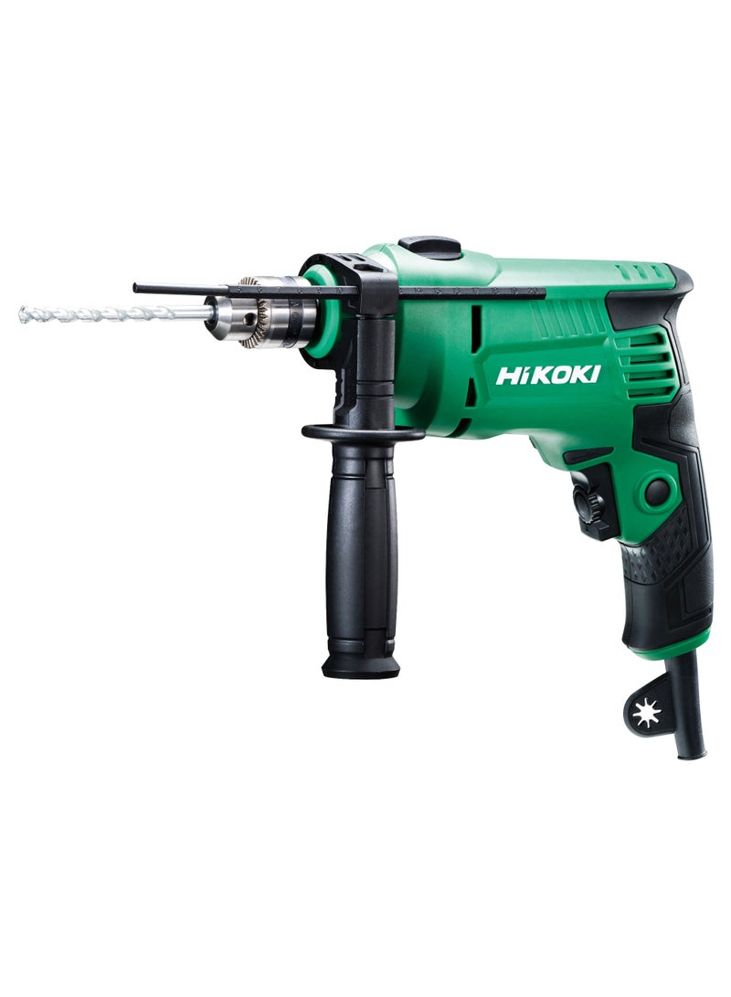Hikoki Impact Drill 13mm, 550W, Variable Speed & Reverse (VSR), 1.8kg Lightweight Design, 13mm Concrete Drilling Capacity – Model DV13VSTE6Z - Image 1