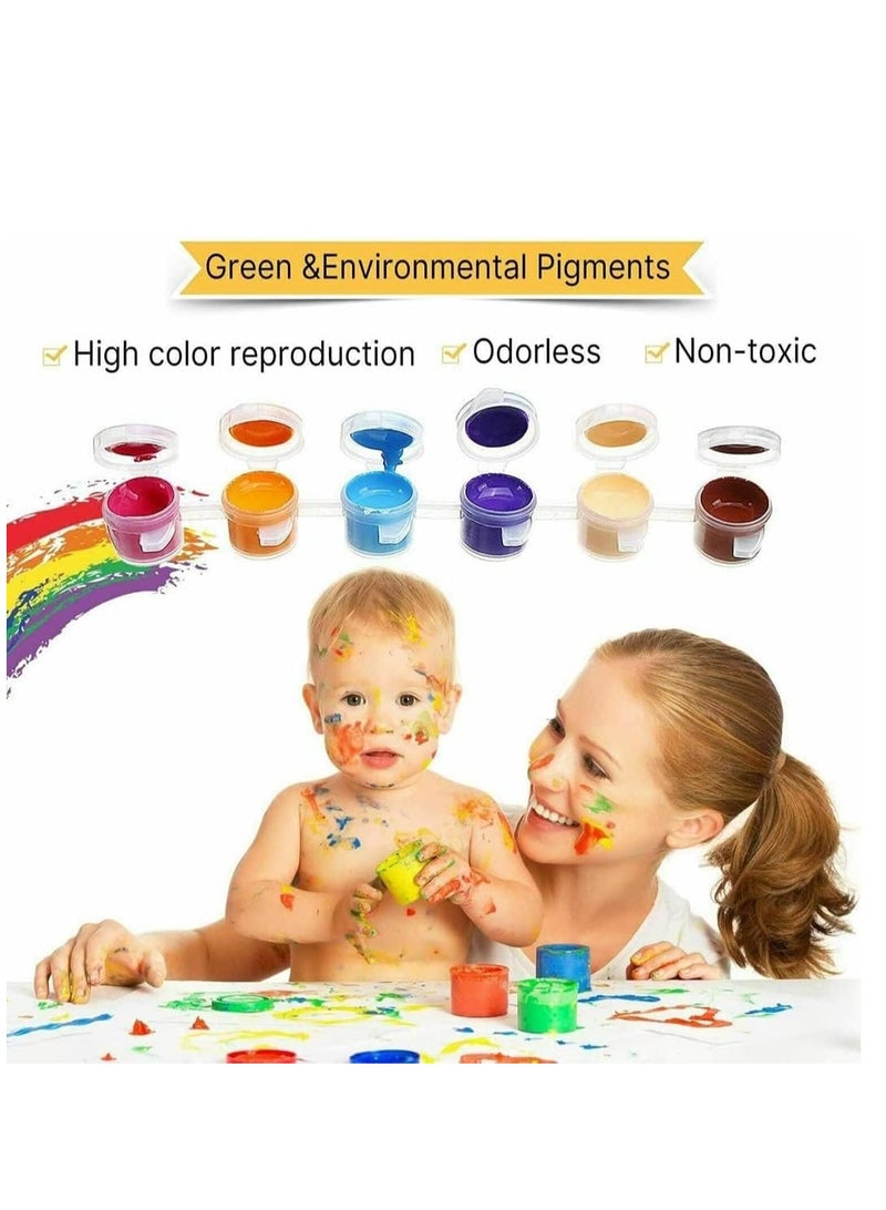 Excefore Paint by Numbers for Adults Kids, 5D Diamond Picture Cute Panda, 20x16 inch Painting by Number Kits Canvas DIY Oil Paint by Numbers with Paint Brushes and Acrylic Pigment Perfect for Wall Decoration - Image 4