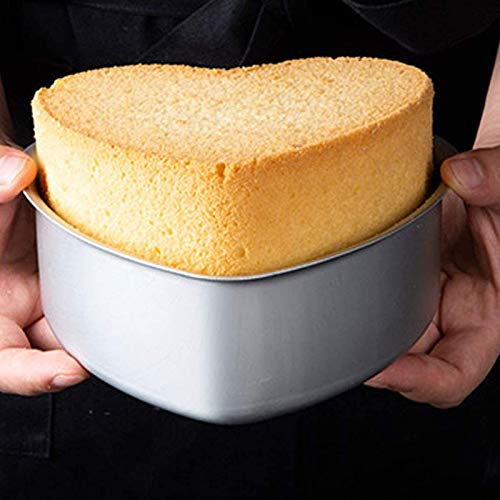 Fine Décor FineDecor Premium Aluminium Cake Pan/Mould Removable Bottom, Heart Shape (8 inch diameter * 2.3 inch height), FD 3027 - Image 3