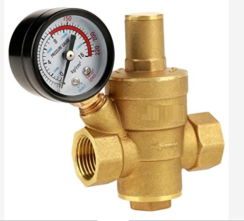 Generic PRESSURE REDUCE VALVE SIZE DN 20MM 34 INCH WITH PRESSURE GAUGE FLUID CONTROL VALVE SIZE 34 INCH WITH GAUGE  - Image 2