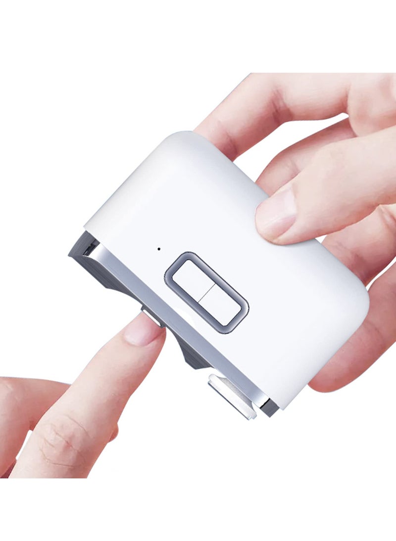 KASTWAVE Electric Nail Clipper 2-in-1 Electric Nail Trimmer Nail Clippers for Men Suitable for Infant Children Adults and Elderly Electric Nail Trimmer - Image 1