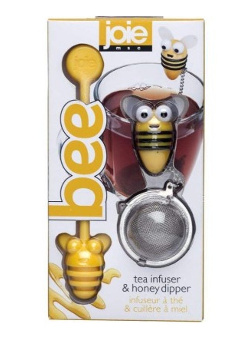 joie - Bee Tea Infuser & Honey Dipper - Image 1