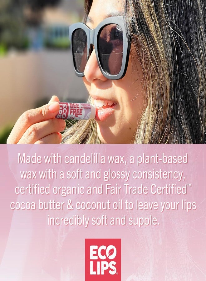 Eco Lips Bee Free Superfruit Vegan Lip Balm with Candelilla Wax, 3 pack - Image 2