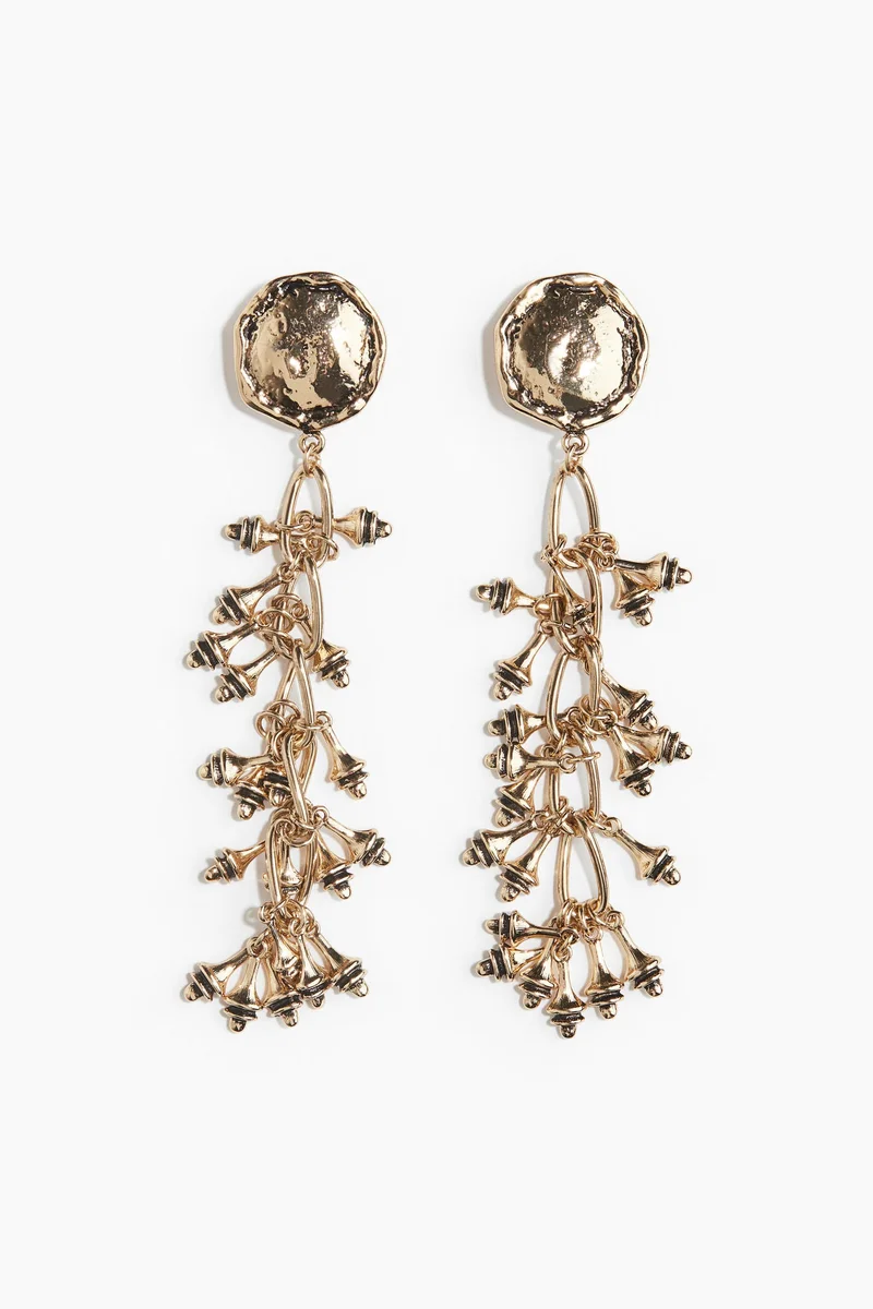H&M Long cluster earrings