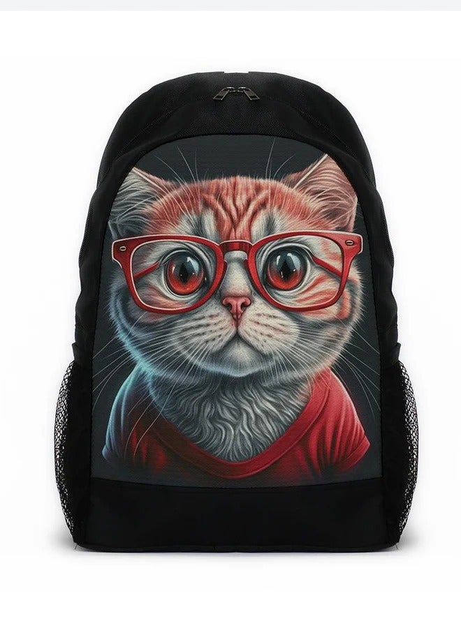 Generic Sports Backpacks Cat in Red  - Image 1