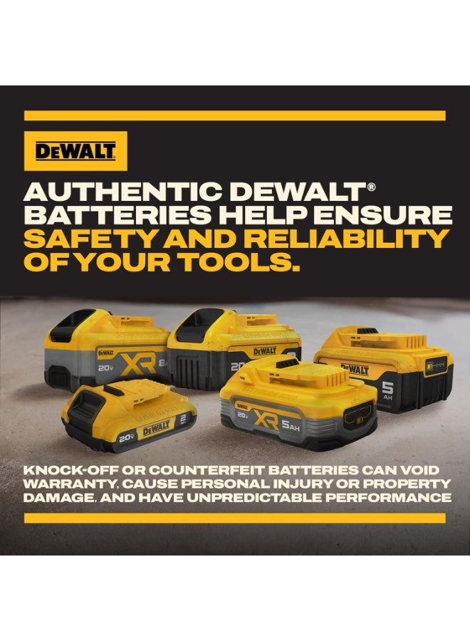 ديوالت بطارية أداة كهربائية DEWALT 20V MAX XR 8.0 أمبير ساعة (DCB2108) - Image 1