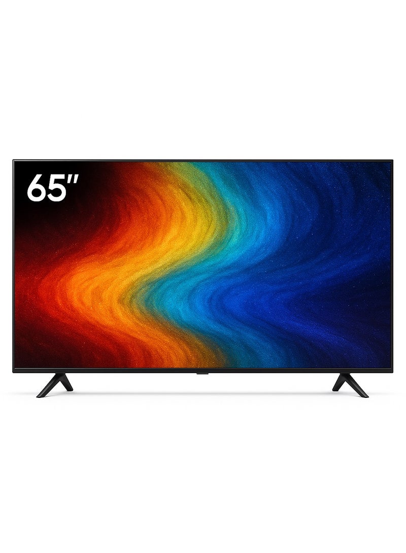 سرين شاشة سرين 65 بوصة سمارت LED – 4K UHD أندرويد 13 | تصميم بدون حواف | موديل SRET-65S4K2 - Image 1