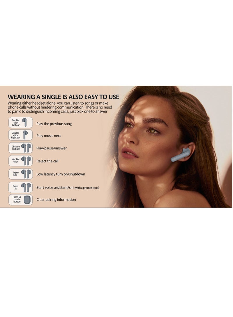 Sound your style with Engage PODS E96 Bluetooth Grey Blue