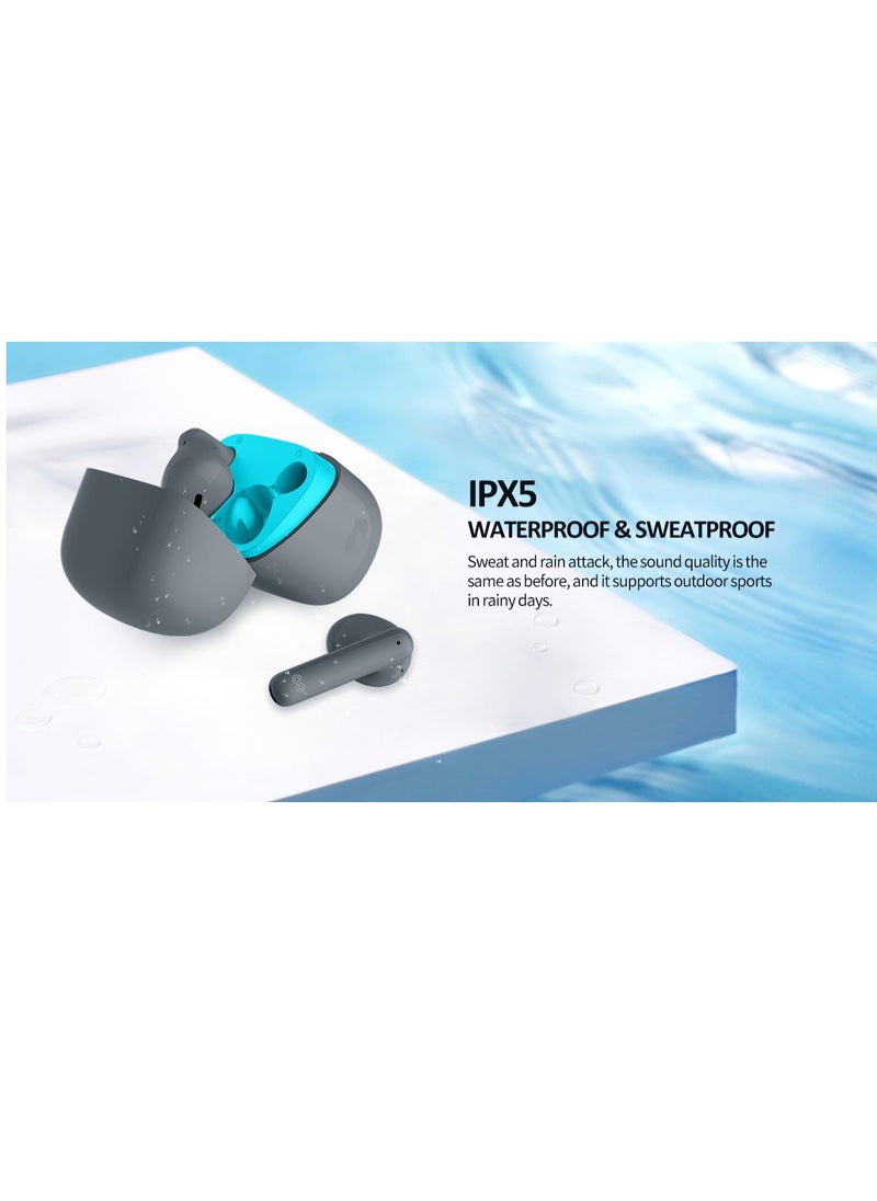 Engage Sound your style with Engage PODS E96 Bluetooth Grey Blue  - Image 4
