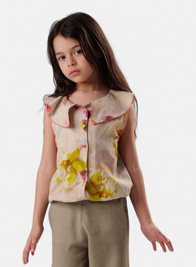 جودي ميني بلوزه ياقه - Image 1