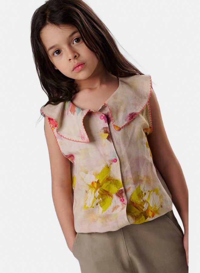 جودي ميني بلوزه ياقه - Image 2