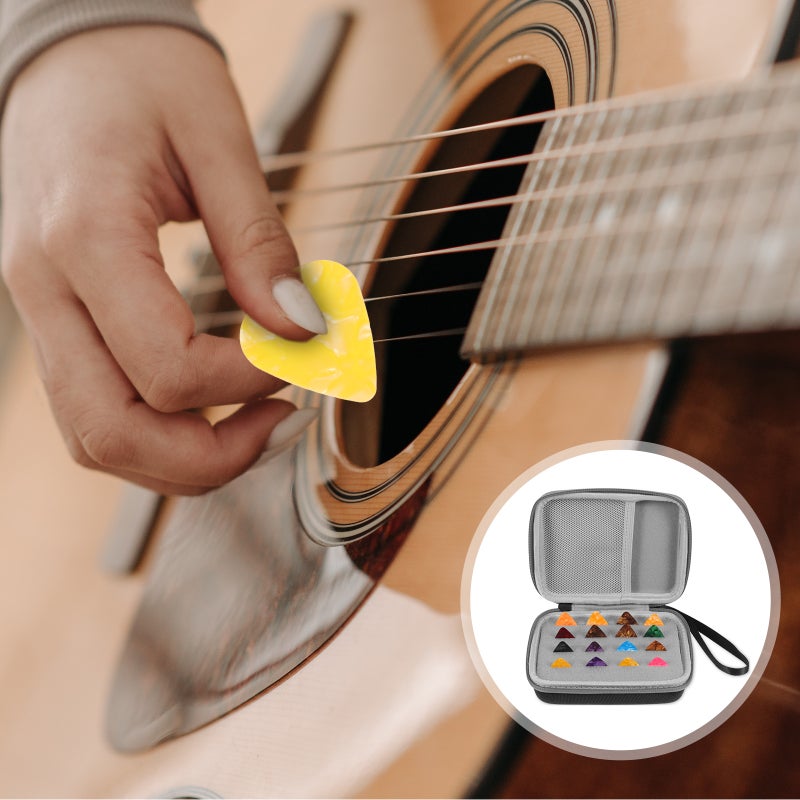 🎸 علبة تخزين متينة لأطراف مع ناعم للاستخدام مع الأطراف والإكسسوارات - Image 4