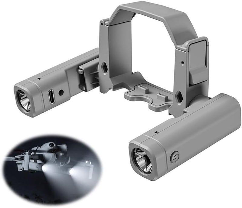 Night Navigation Lights for Mini 4 Pro LED Lighting, Searchlight Night Flight Light with Mount Bracket Holder for DJI Mini 4 Pro, Strobe Light with Anti-Collision Design - Image 1