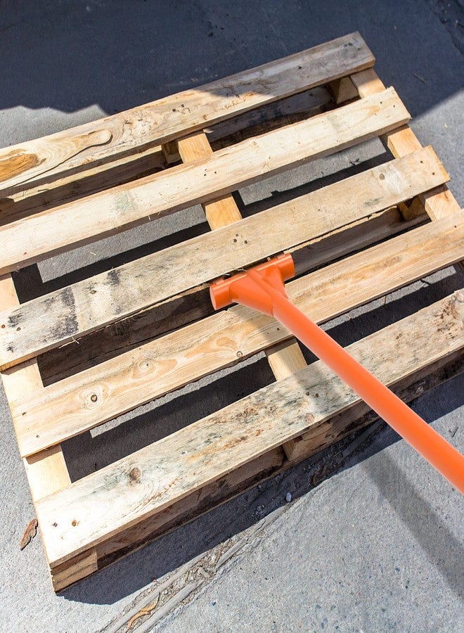 Dolibest 48'' Demo Bar, Heavy Duty 2-Tine Wrecking Bar with Ergonomic Handle for Efficient Wooden Demolition and Renovation, All-Steel Construction - Image 4