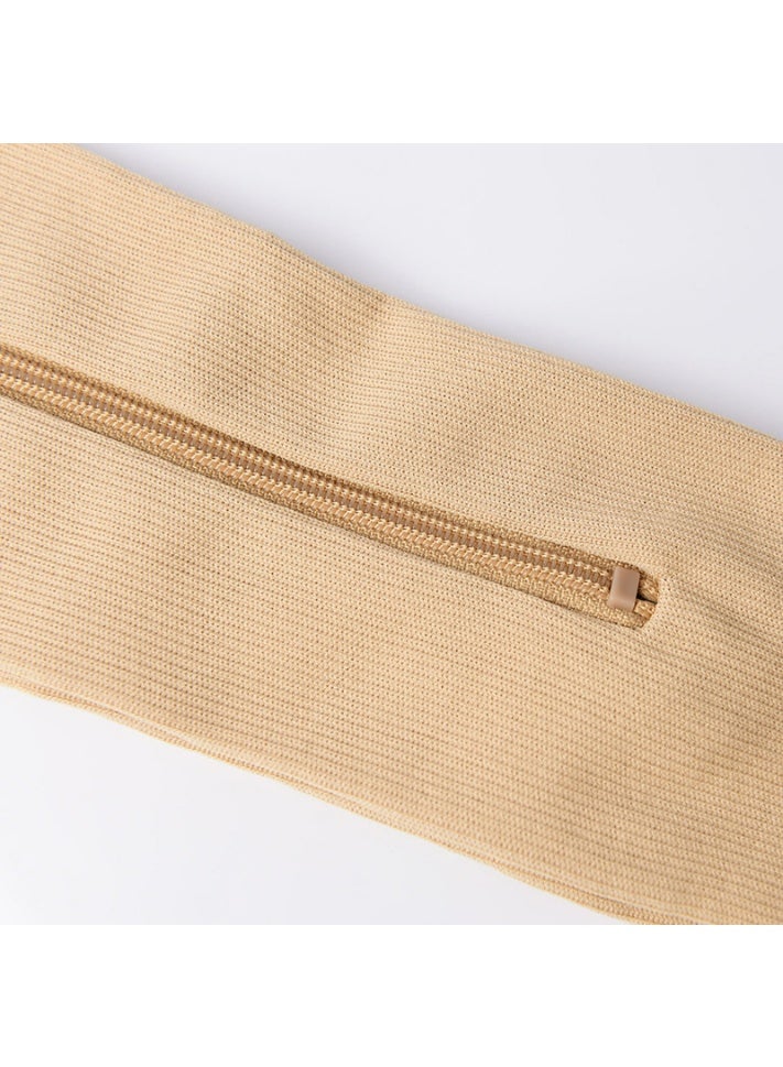 جوارب طويلة مع سحاب، تصميم مفتوح من الأمام (L-XL) - Image 2